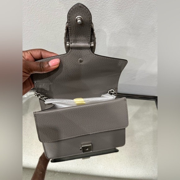 Gucci Grey Leather Mini Dionysus Bag - Picture 6 of 16